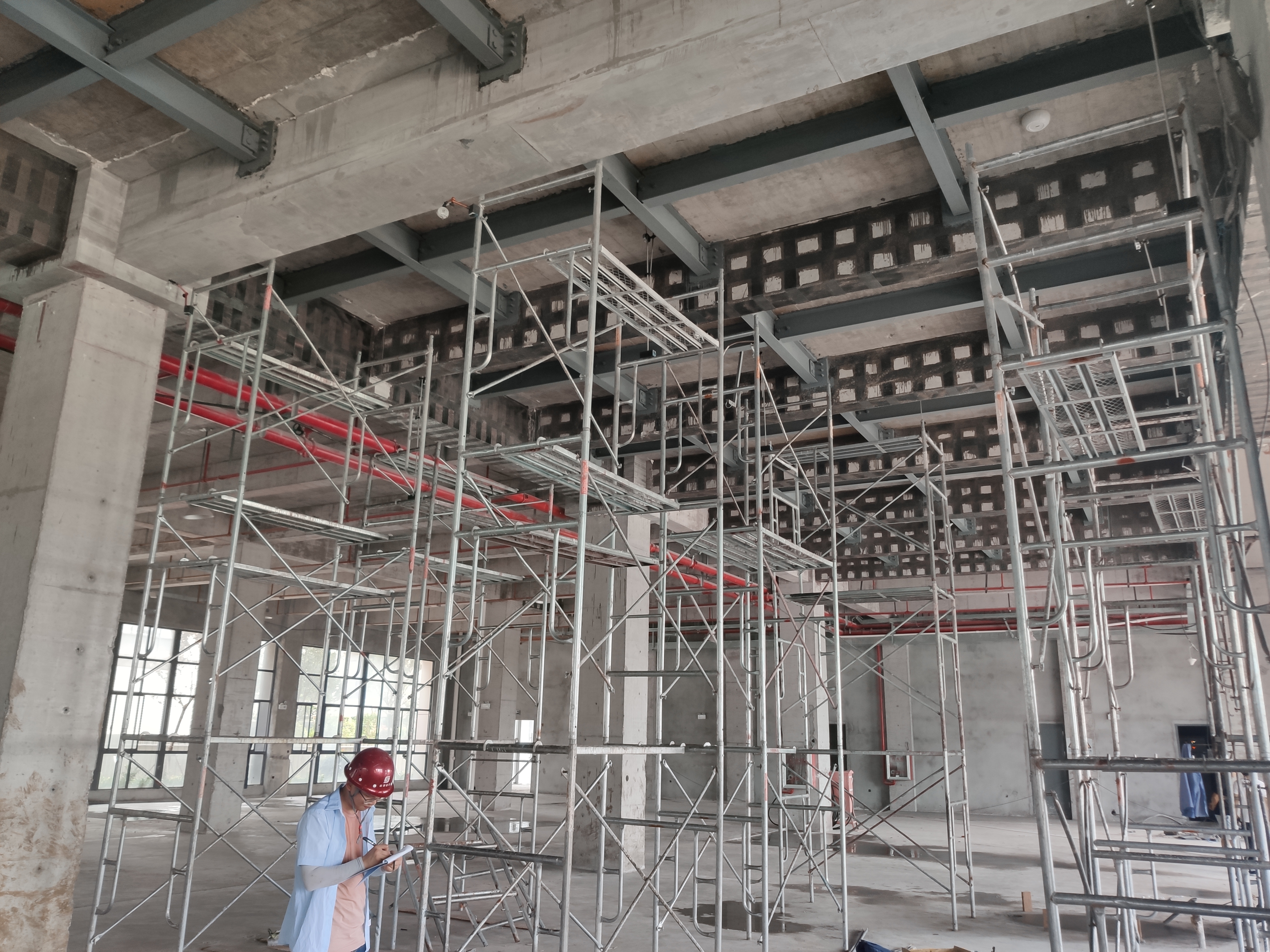廈門市某機(jī)房項目三層樓板承載力專項檢測